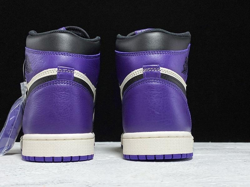 Get Air Jordan 1 Retro High Og Court Purple/Black-Sail 5