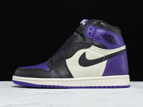 Get Air Jordan 1 Retro High Og Court Purple/Black-Sail 17