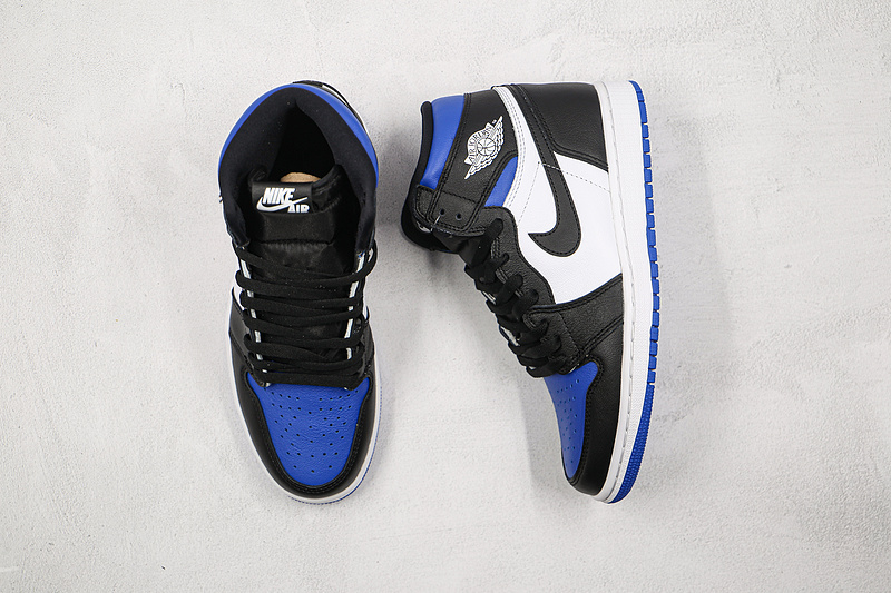 Air Jordan 1 Retro High Og Royal Toe Black/White-Game Royal-Black 9