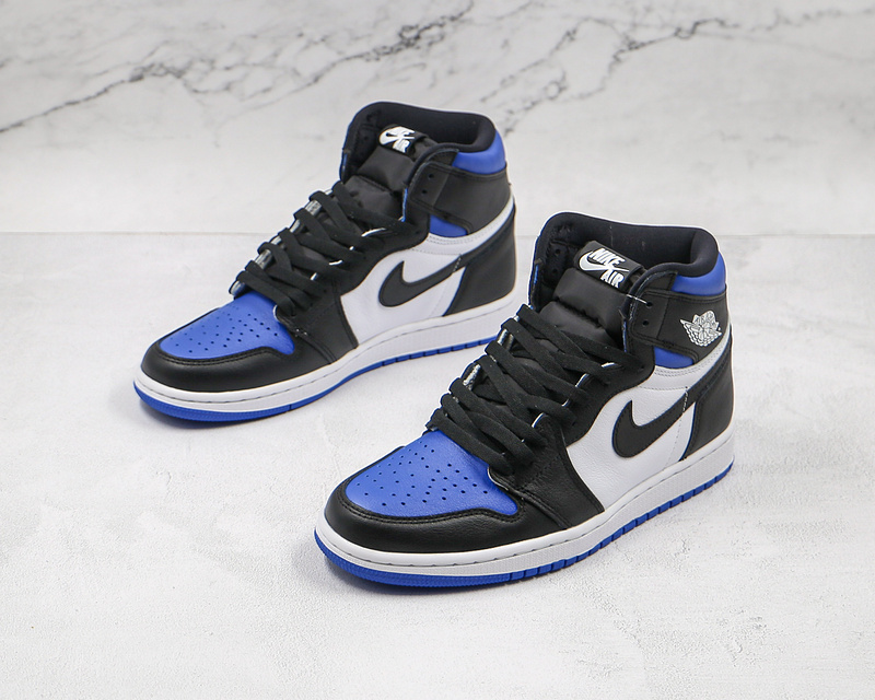 Air Jordan 1 Retro High Og Royal Toe Black/White-Game Royal-Black 17