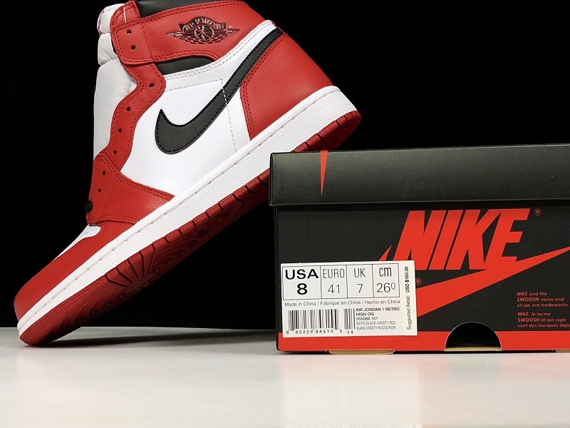 Air Jordan 1 Retro High Og Chicago White/Black-Varsity Red 21