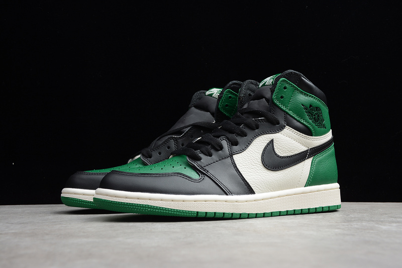 Cj Air Jordan 1 Retro High Og Pine Green/Black 23