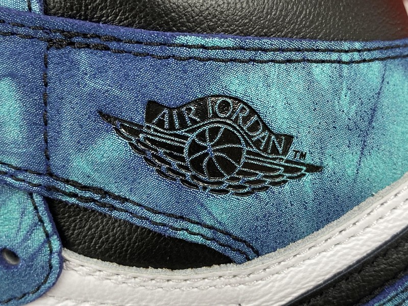 Air Jordan 1 Retro High Og Tie Dye White/Black-Aurora Green 17