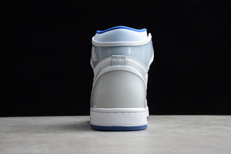 St Air Jordan 1 Retro High Zoom White/Racer Blue-White 3