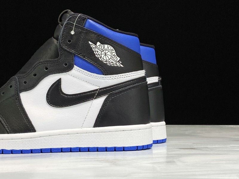 H12 Air Jordan 1 High Og Black/White-Game Royal-Black 17