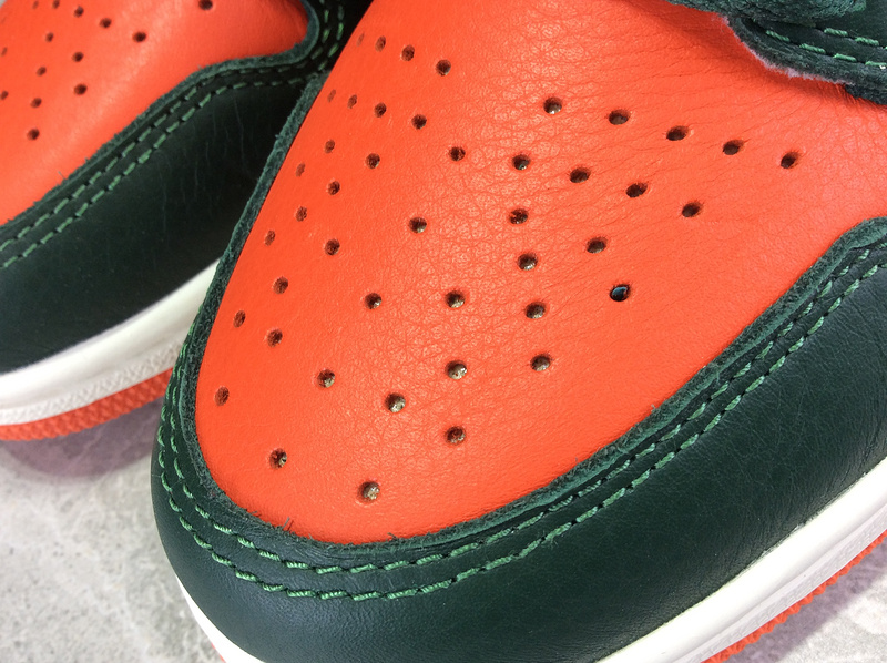 Solefly X Air Jordan 1 Retro High Og Fir-Team Orange/Green 25