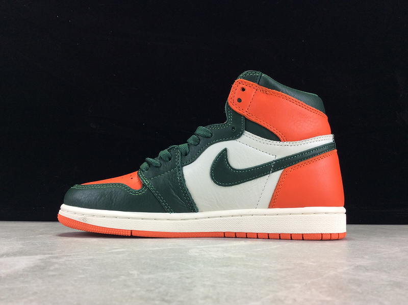 Solefly X Air Jordan 1 Retro High Og Fir-Team Orange/Green 27