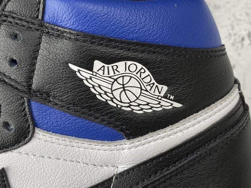 Air Jordan 1 High Og Black/White-Game Royal-Black 5