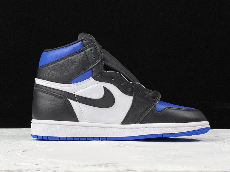 Air Jordan 1 High Og Black/White-Game Royal-Black 21