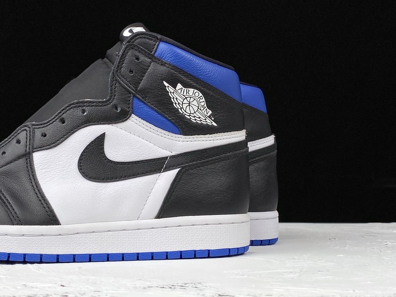 Air Jordan 1 High Og Black/White-Game Royal-Black 29