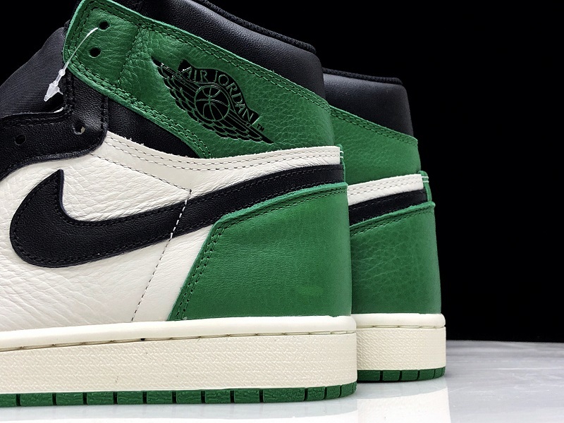 Hupu Air Jordan 1 Retro High Og Pine Green/Black 7