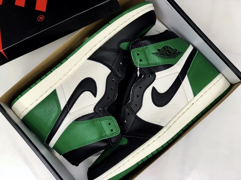 Hupu Air Jordan 1 Retro High Og Pine Green/Black 9