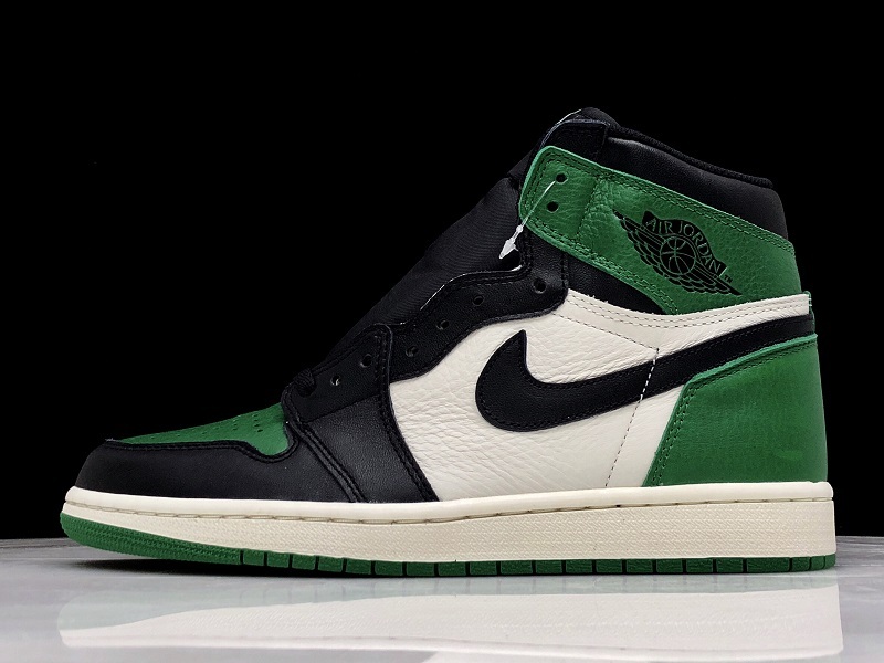 Hupu Air Jordan 1 Retro High Og Pine Green/Black 13