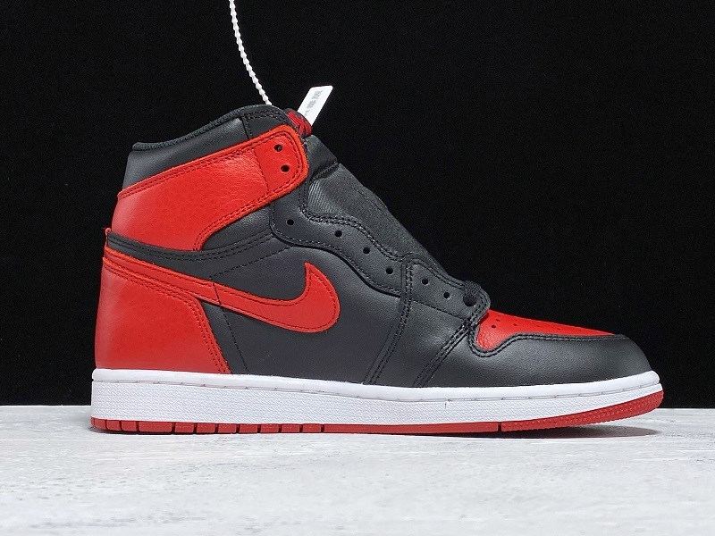 Get Air Jordan 1 Retro High Og Banned/Red Black/Varsity Red-White 13