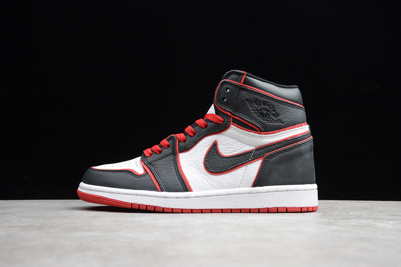 Air Jordan 1 High Og Black/Gym Red-White 23