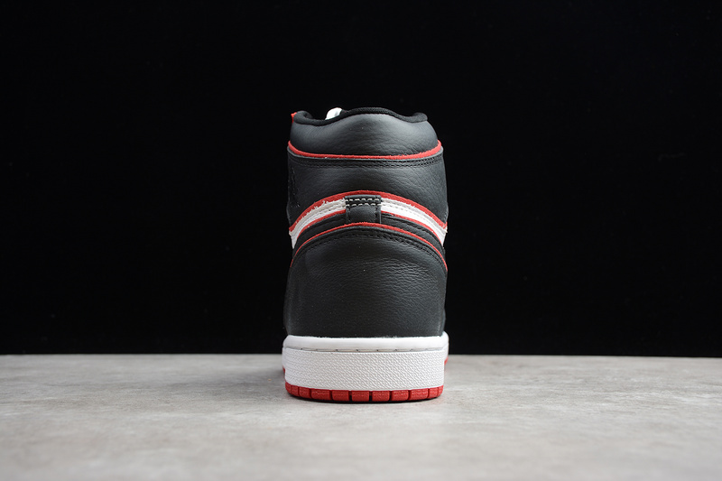 Air Jordan 1 High Og Black/Gym Red-White 25