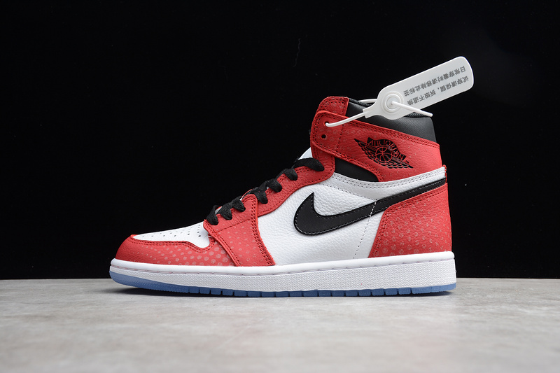 Cj Air Jordan 1 Retro High Og Spiderman Red/Black-White/Blue 15