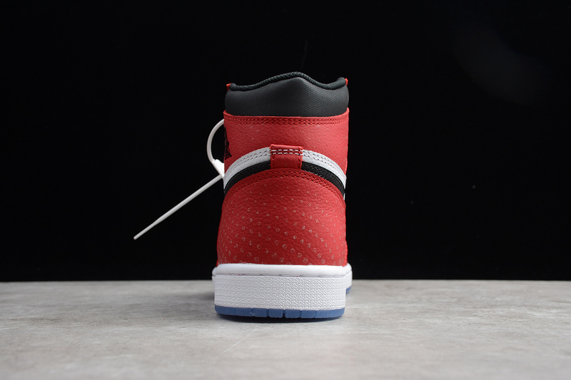 Cj Air Jordan 1 Retro High Og Spiderman Red/Black-White/Blue 25