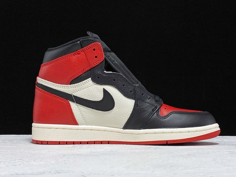 Get Air Jordan 1 Retro High Bred Toe Gym Red/Black-Summit White 11