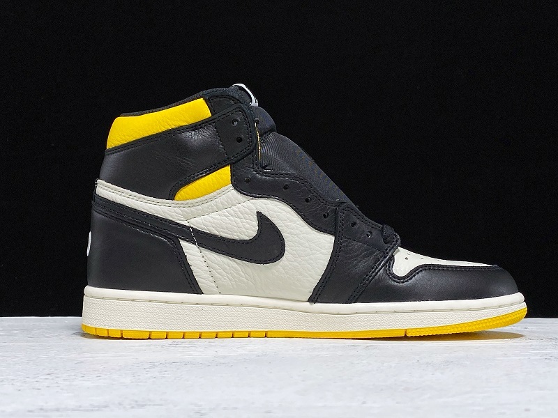 Get Air Jordan 1 Retro High Not For Resale Black/Varsity Maize 23