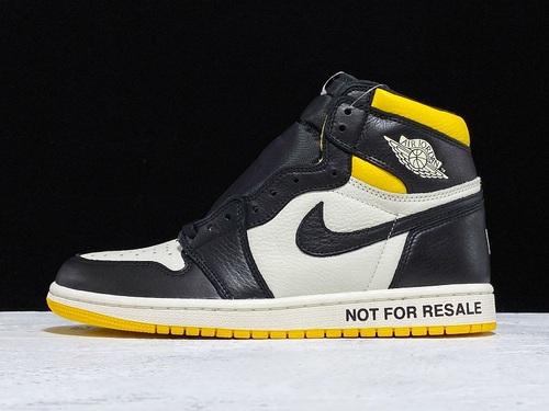 Get Air Jordan 1 Retro High Not For Resale Black/Varsity Maize 31