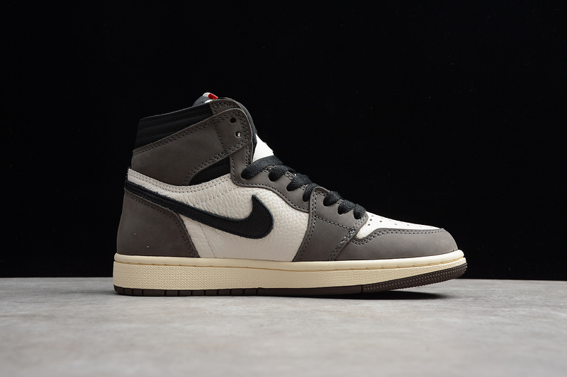 Gz Air Jordan 1 High Og Grey/White/Black 7