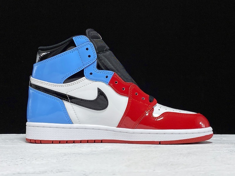 Get Air Jordan 1 Retro Fearless Blue/White/Red 23