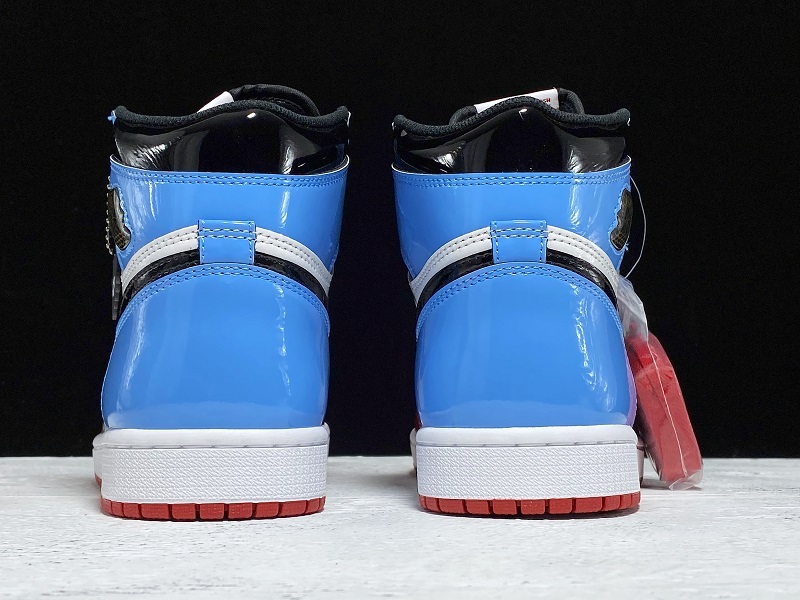 Get Air Jordan 1 Retro Fearless Blue/White/Red 31