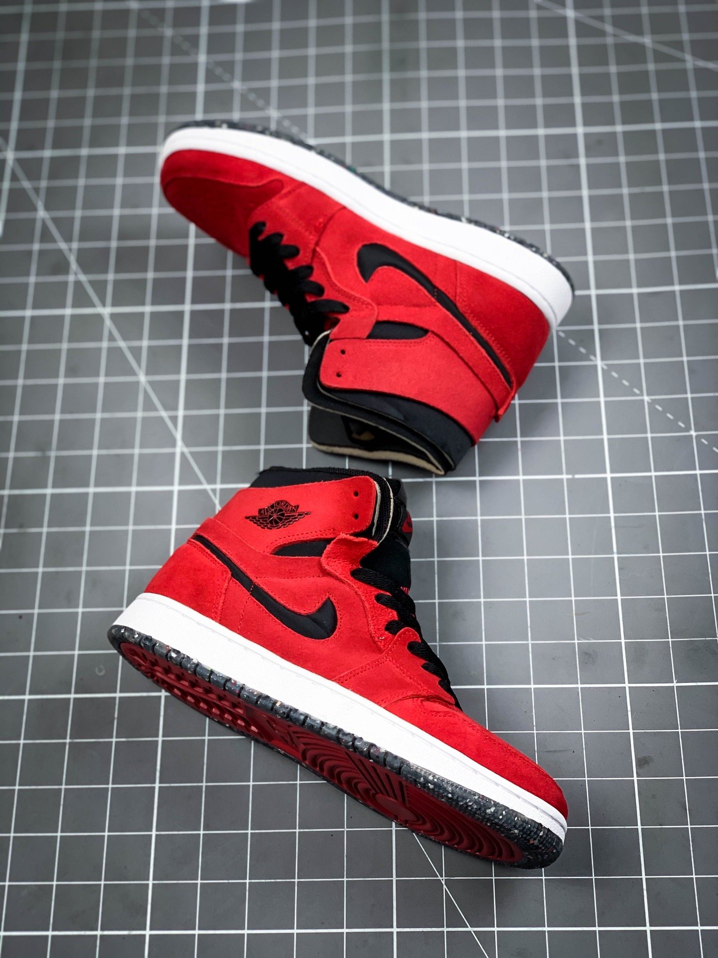 Air Jordan 1 High Zoom Comfort Gym Red/Black/White 11