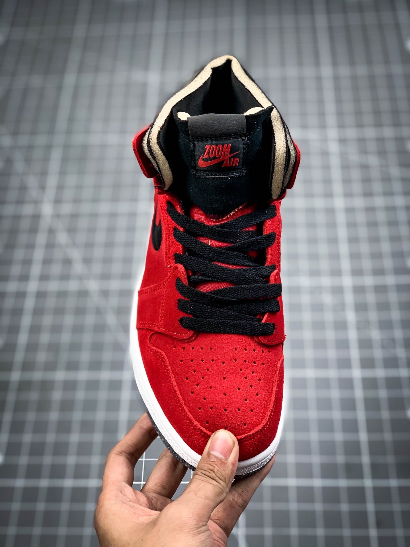 Air Jordan 1 High Zoom Comfort Gym Red/Black/White 15