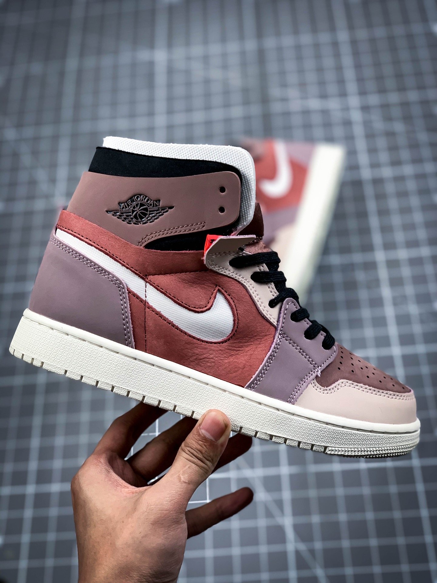 Air Jordan 1 High Zoom Canyon Rust Canyon Rust/Sail/Purple Smoke 9