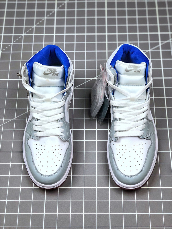 Air Jordan 1 High Zoom R2t White/Racer Blue-White 5