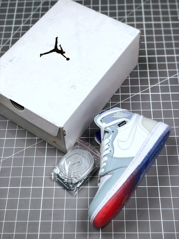 Air Jordan 1 High Zoom R2t White/Racer Blue-White 7