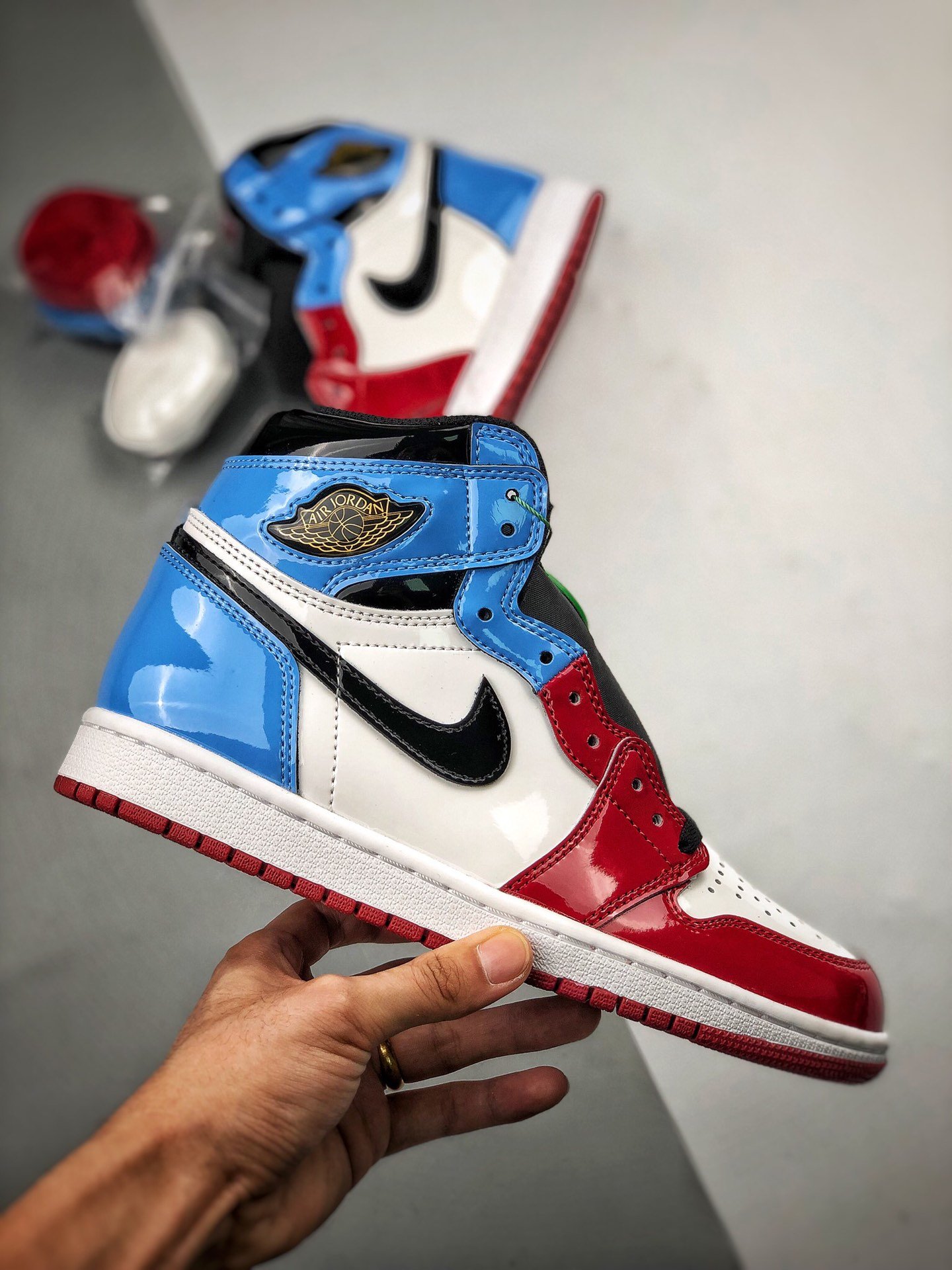 Air Jordan 1 Retro Fearless Blue/White/Red 15