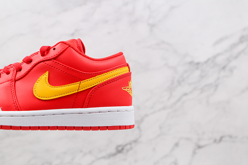 Air Jordan 1 Low Red/Yellow/White 15