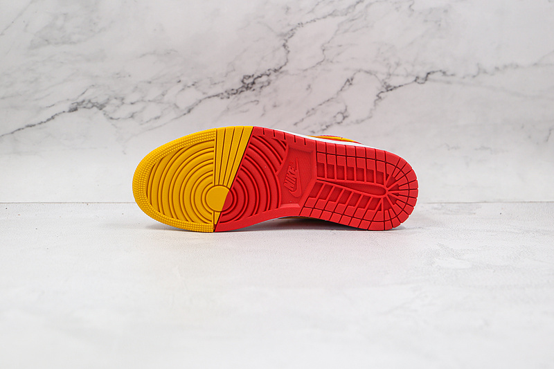 Air Jordan 1 Low Red/Yellow/White 19