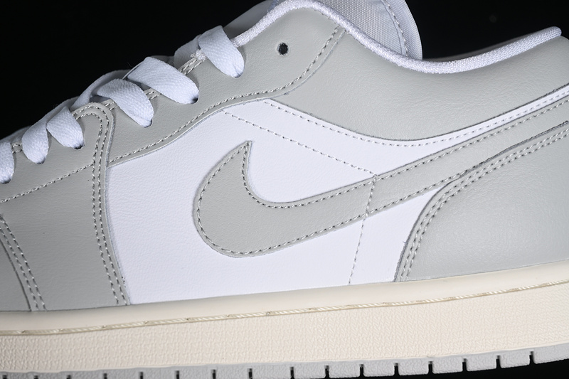 Air Jordan 1 Low White/Grey 5