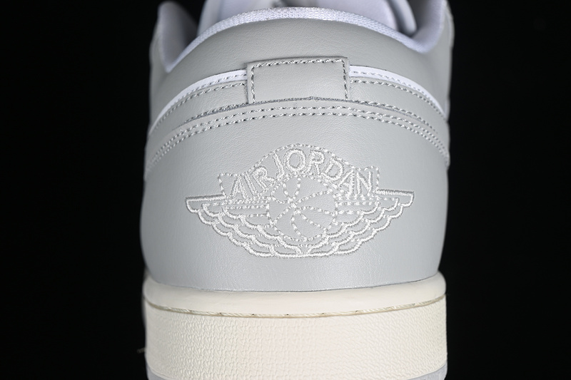 Air Jordan 1 Low White/Grey 15