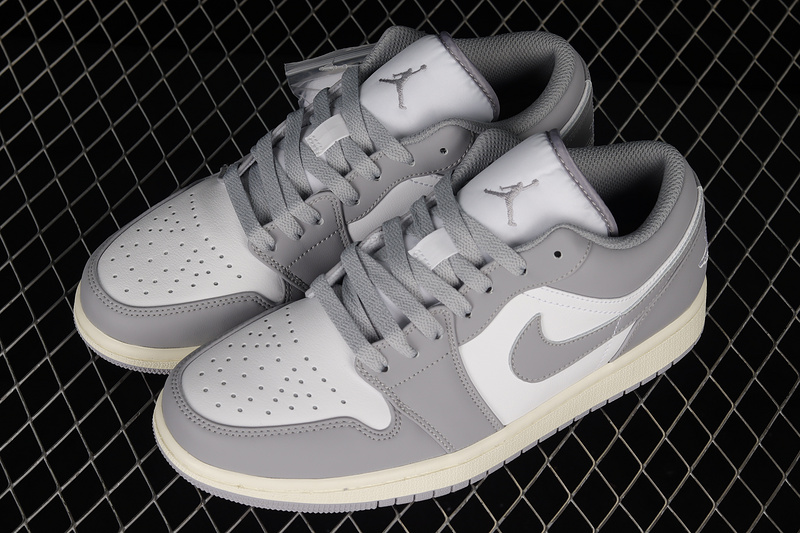 Air Jordan 1 Low Vintage Grey/White/White 9