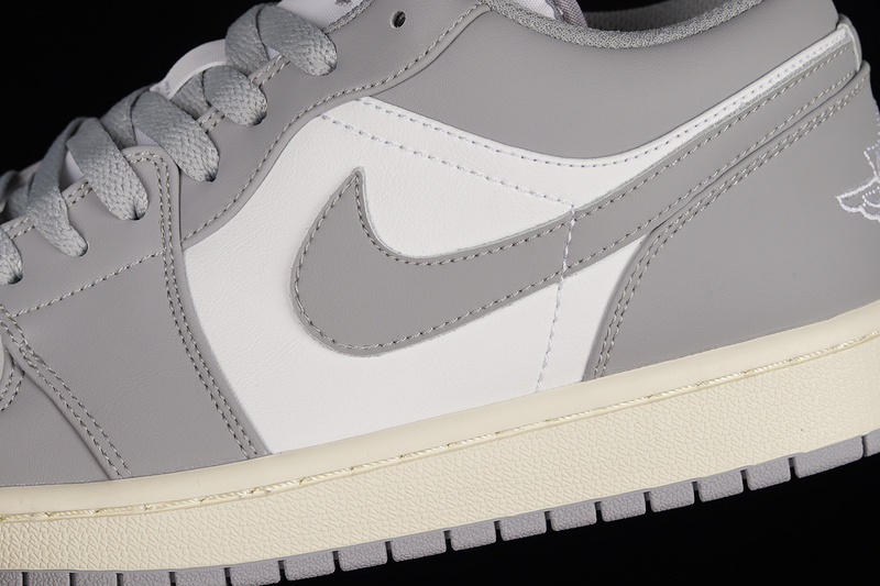 Air Jordan 1 Low Vintage Grey/White/White 11