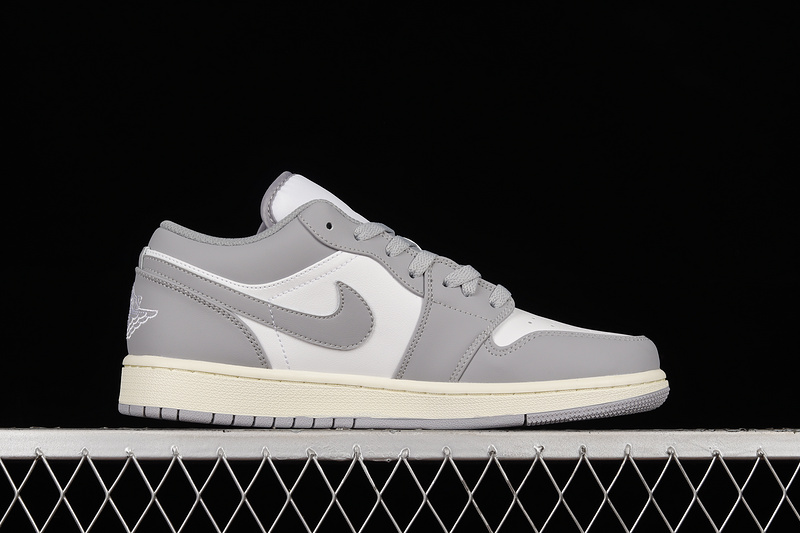 Air Jordan 1 Low Vintage Grey/White/White 29