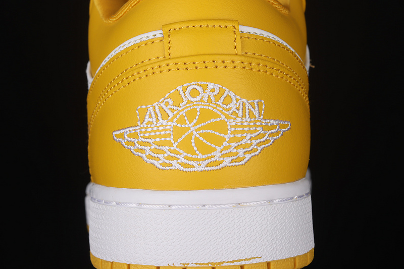 Air Jordan 1 Low White/White/Pollen 5