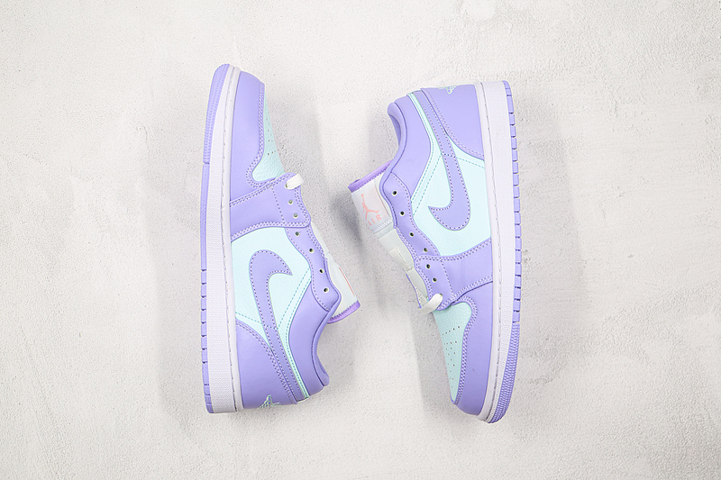 Air Jordan 1 Mid Purple Pulse/Arctic Punch/Glacier Blue 9