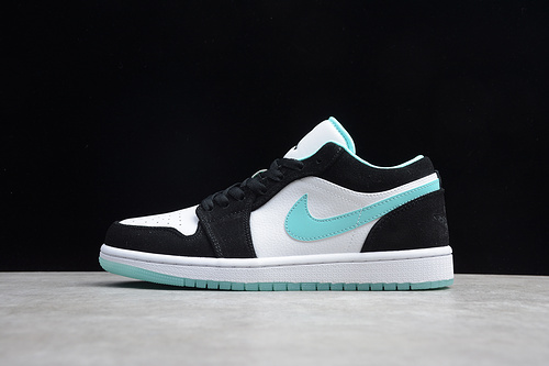 Gz Air Jordan 1 Low White/Black-Island Green 31