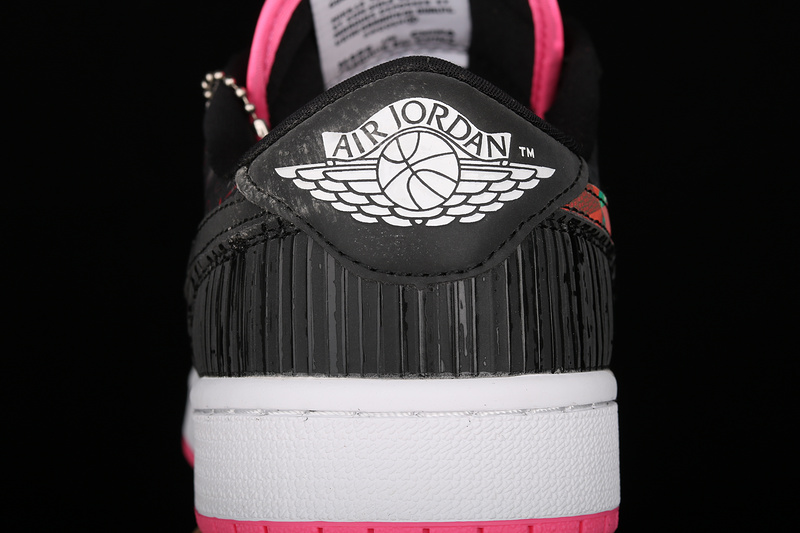 Air Jordan 1 Low Og Chinese New Year Black/White/Pink 31