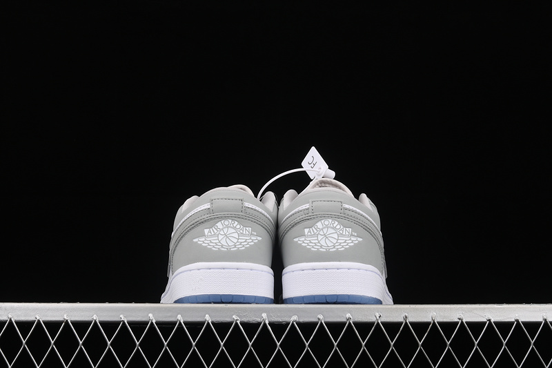 Air Jordan 1 Low White/Wolf Grey/Aluminum 11