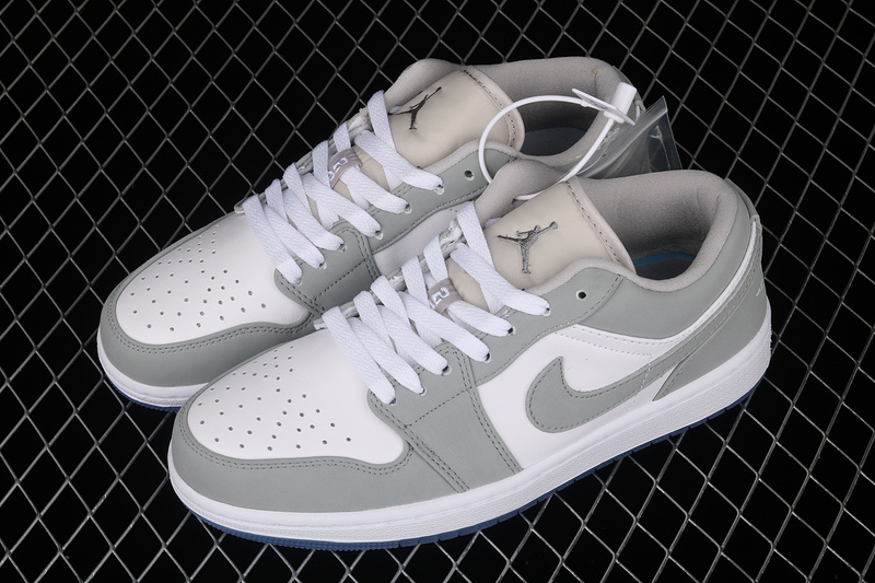 Air Jordan 1 Low White/Wolf Grey/Aluminum 29