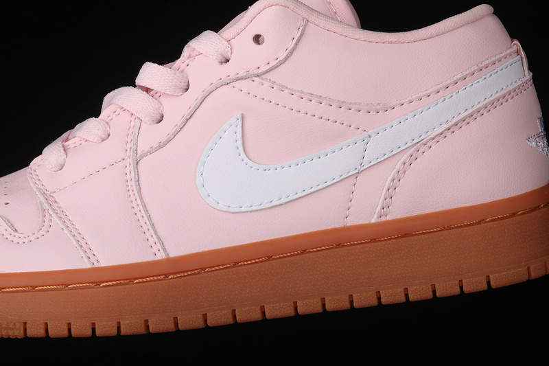 Air Jordan 1 Low Arctic Pink/White/Gum Light Brown 13