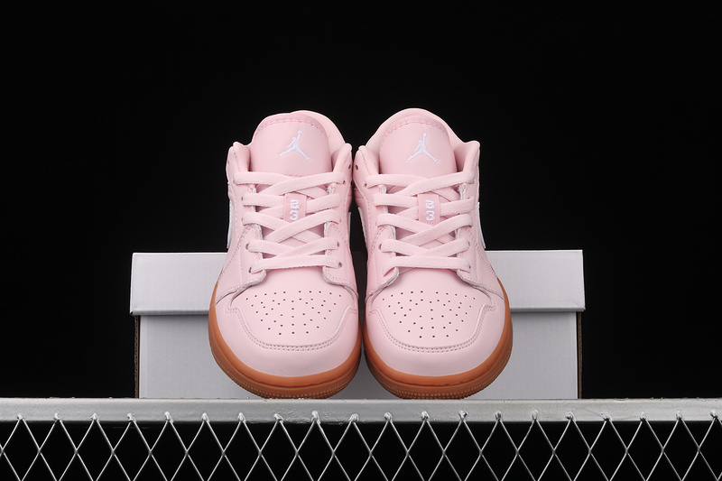 Air Jordan 1 Low Arctic Pink/White/Gum Light Brown 15