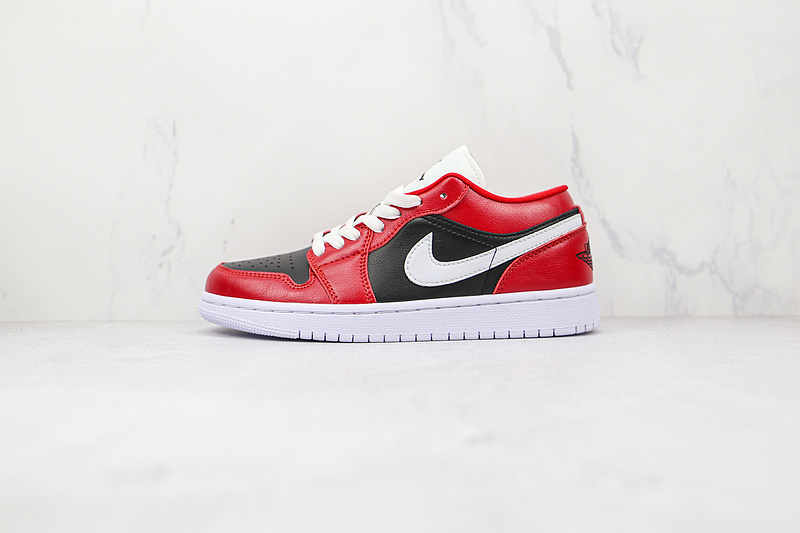 Air Jordan 1 Low Chicago Flip Gym Red/White/Black 7